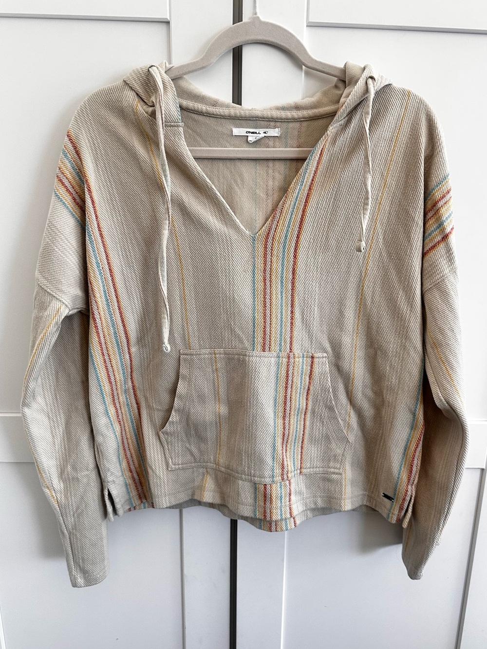 O’Neill Beachy Boho Baja Hoodie – Size Small ☀️🌊🏖️